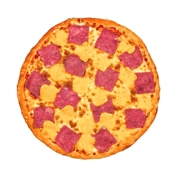 HAM & CHEDDAR PIZZA